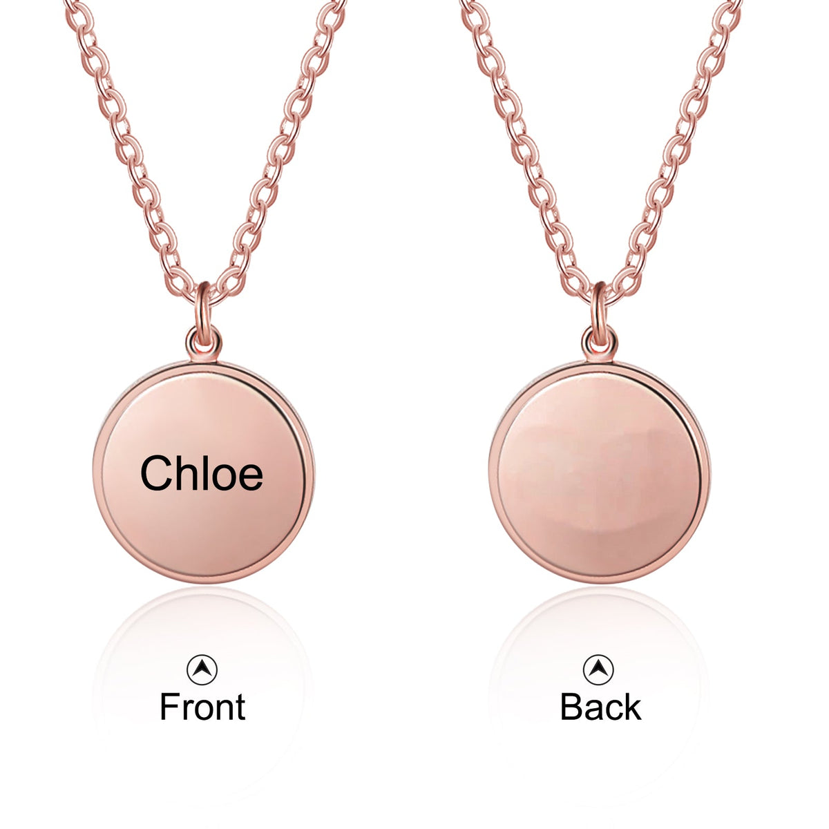 S925 silver Projection Custom Necklace