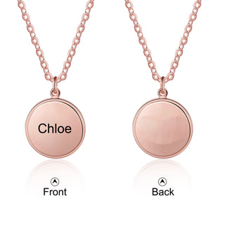 S925 silver Projection Custom Necklace