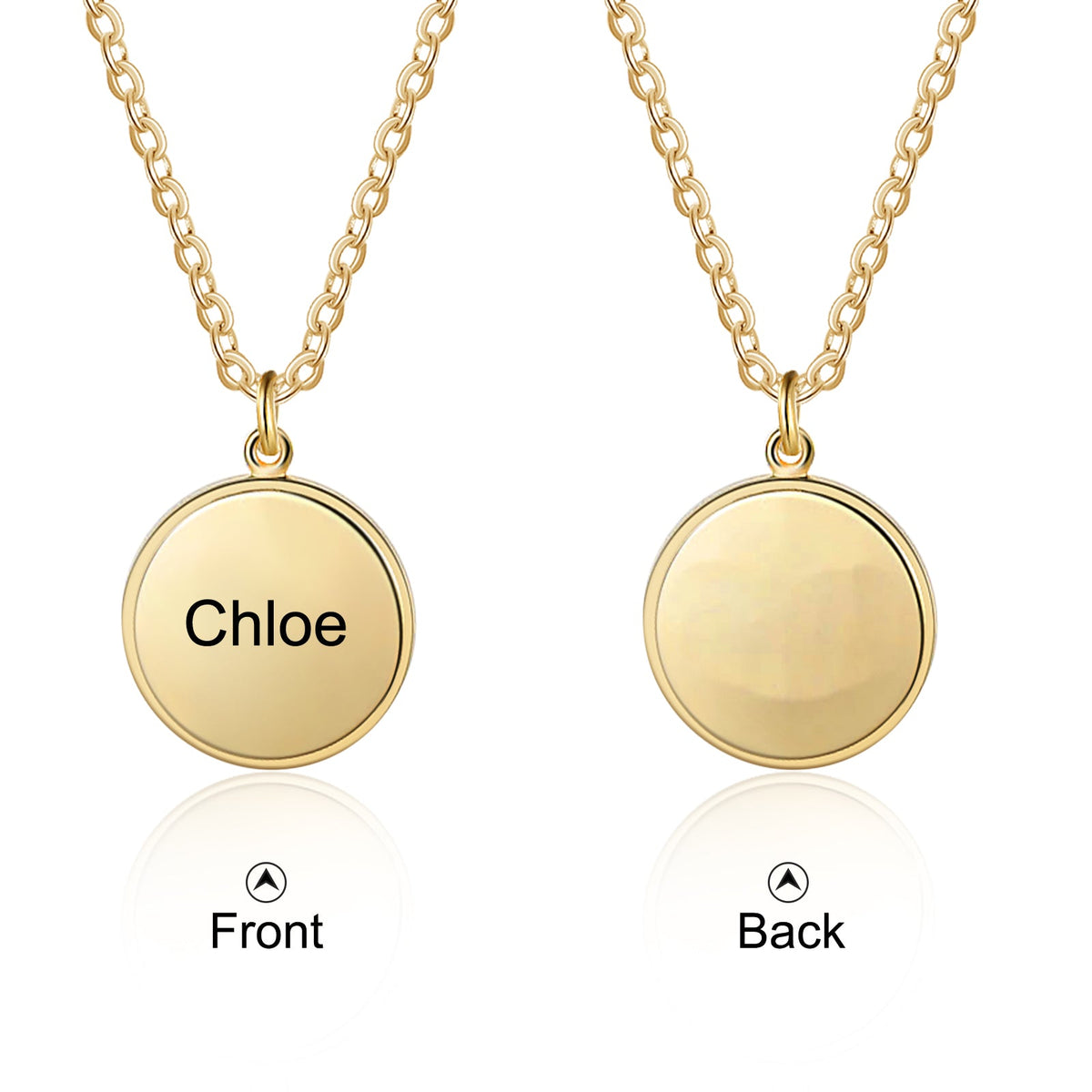 S925 silver Projection Custom Necklace