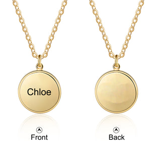 S925 silver Projection Custom Necklace