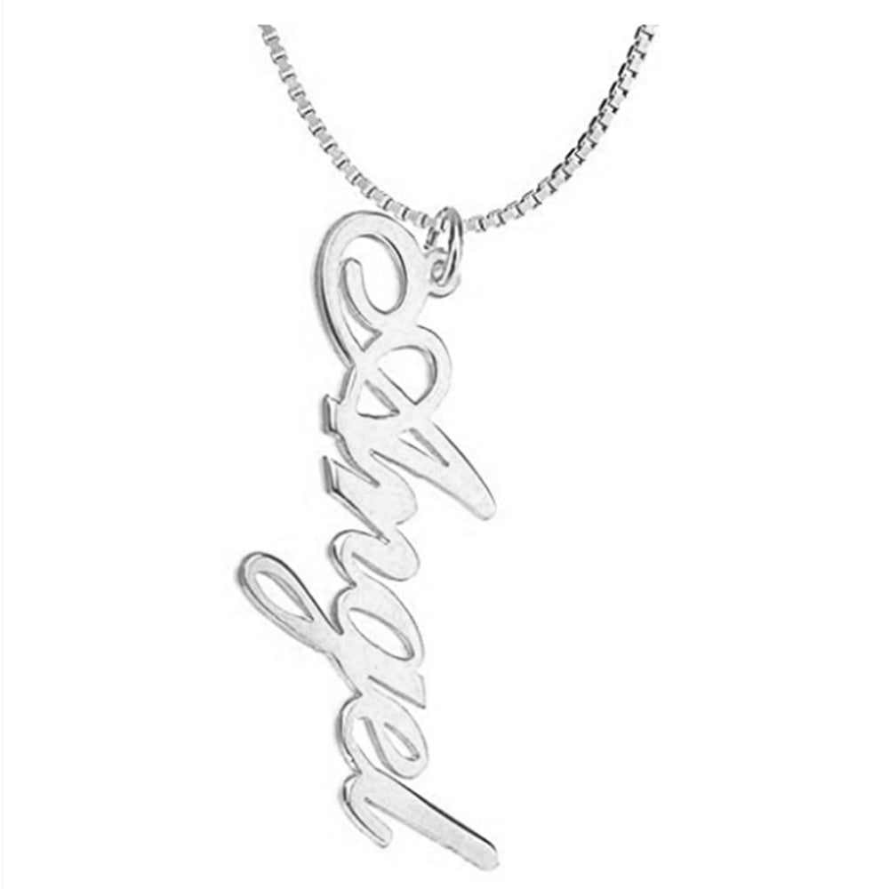 925 Sterling Silver Name Necklace