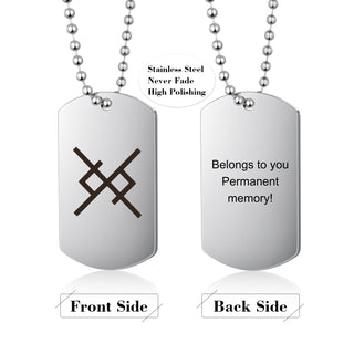 Personalized Shield Pendant Necklace