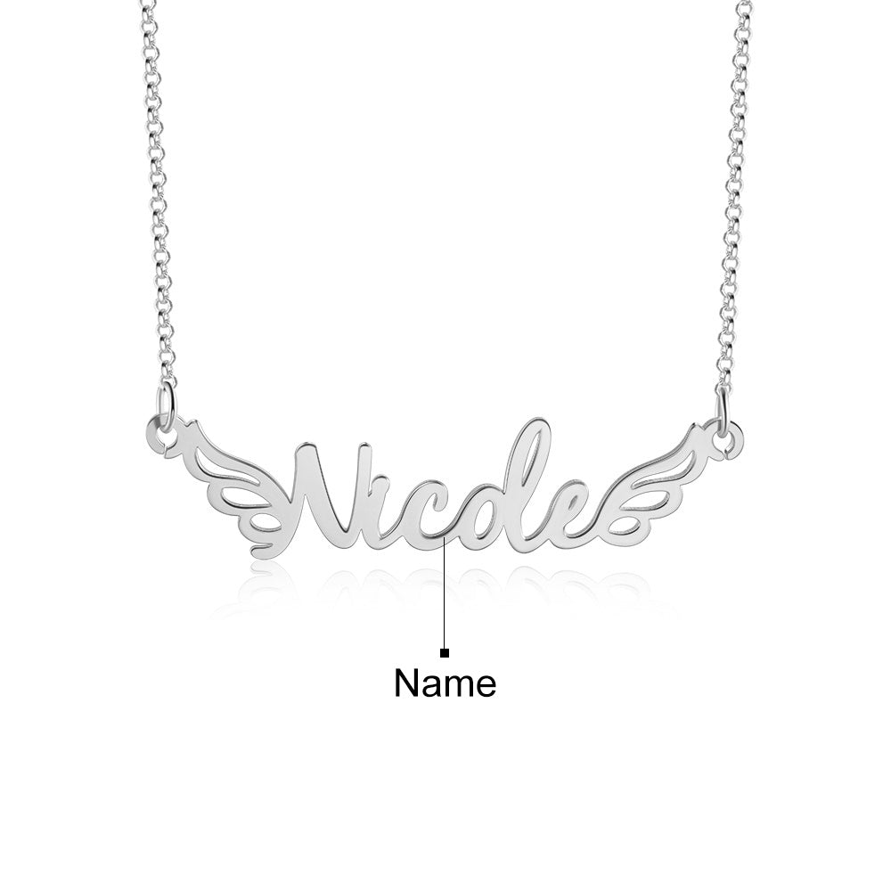 Personalized 925 Sterling Silver Name Necklace