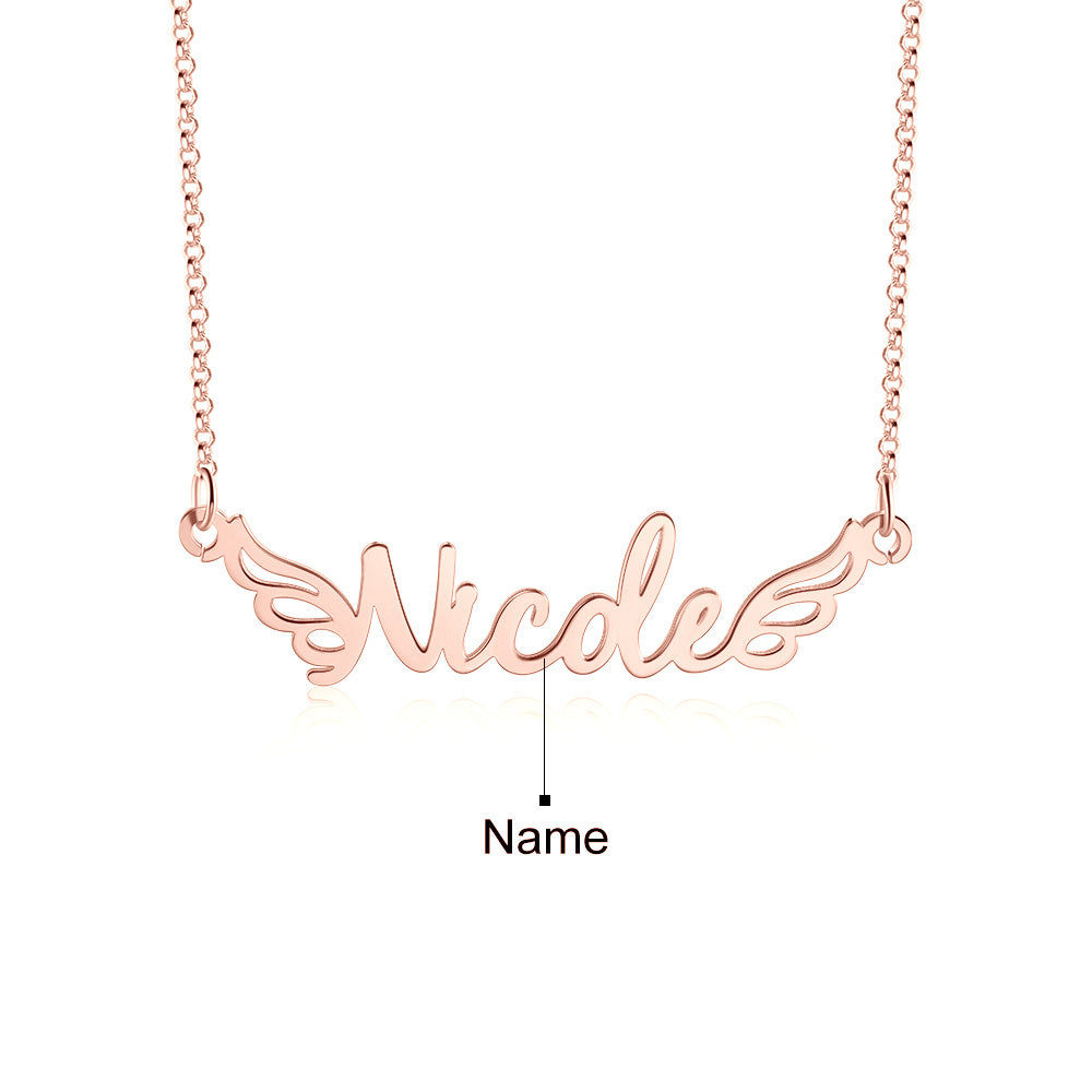 Personalized 925 Sterling Silver Name Necklace