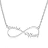Personalized Custom Two Name Necklace