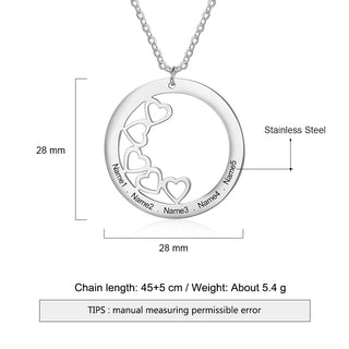 Personalized Stainless Steel Necklace