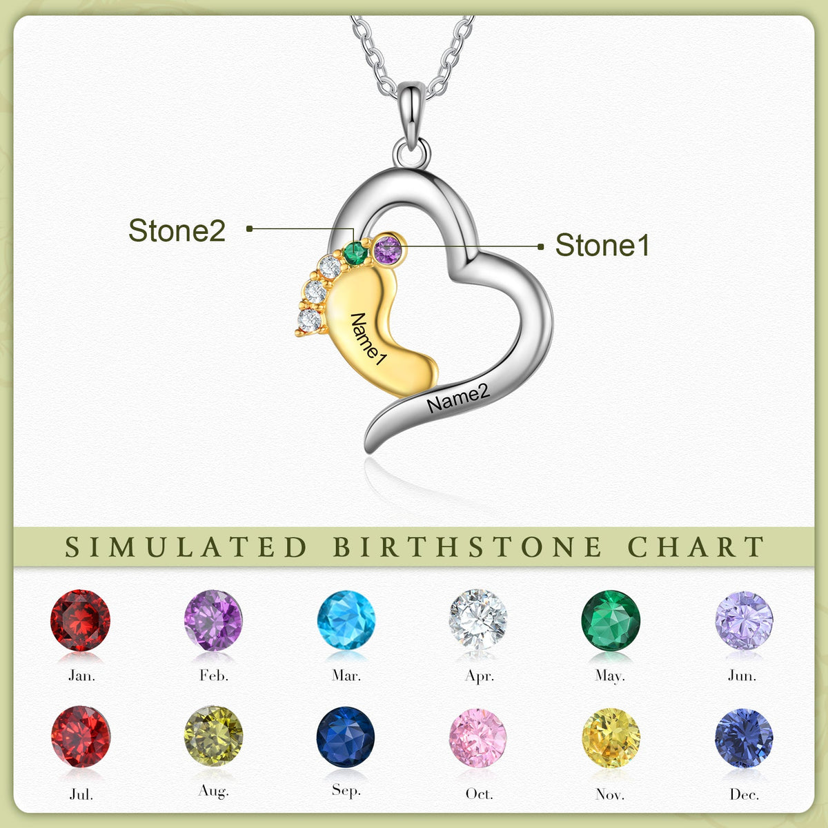Custom Heart Necklace