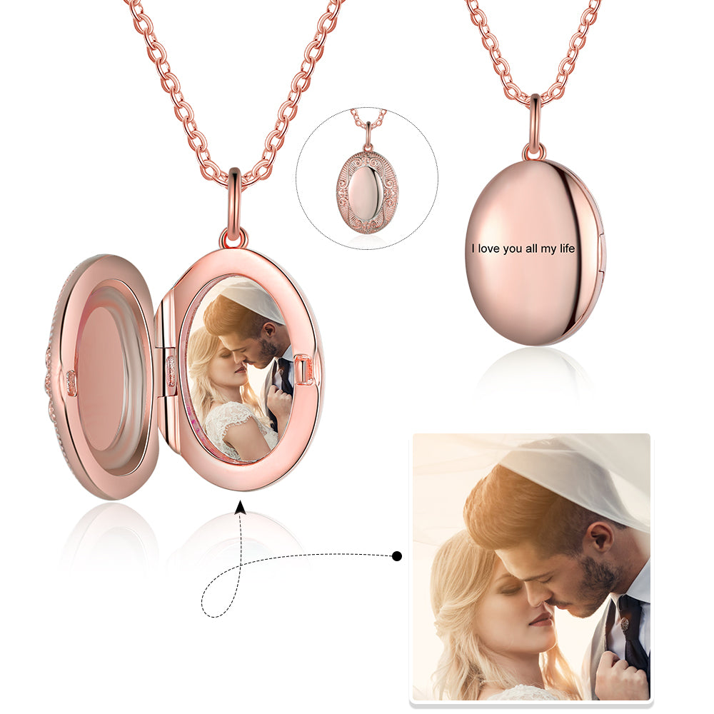 Custom Photo Necklace