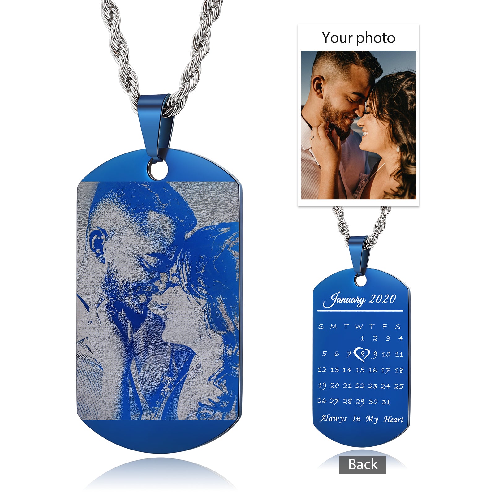 Custom Photo Necklace