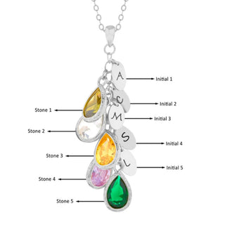 Custom Birthstone Necklace