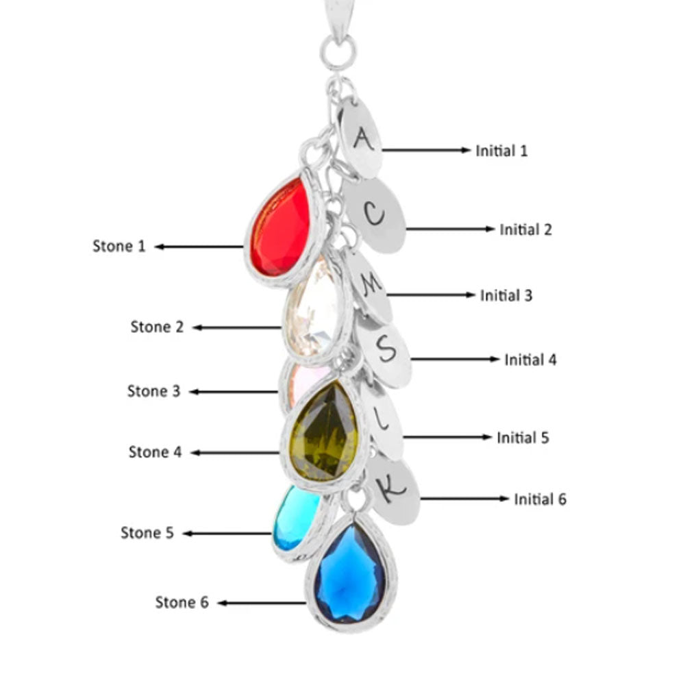Custom Birthstone Necklace