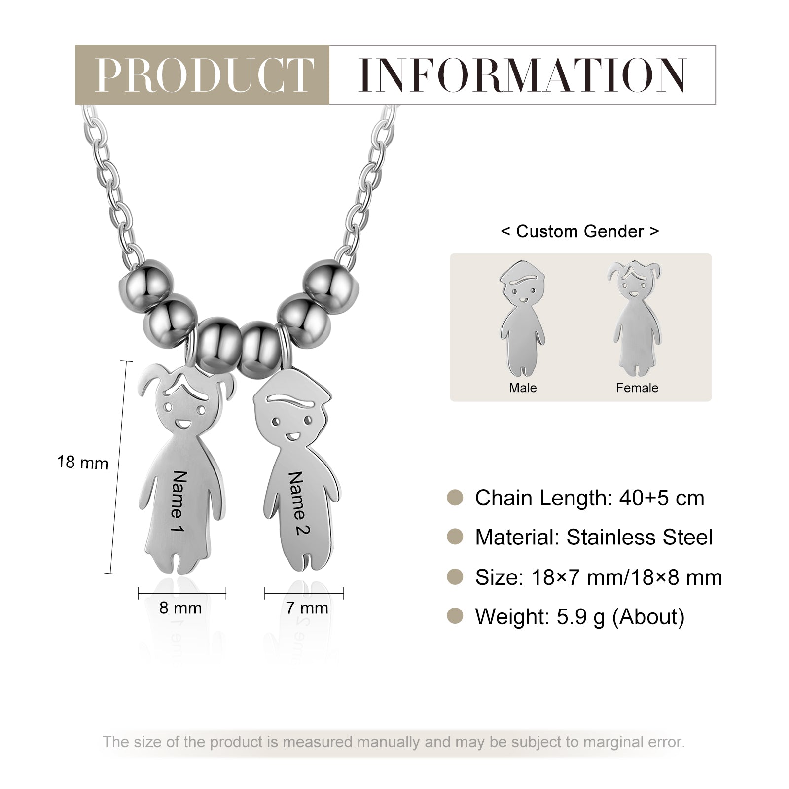 Custom Beads Necklace