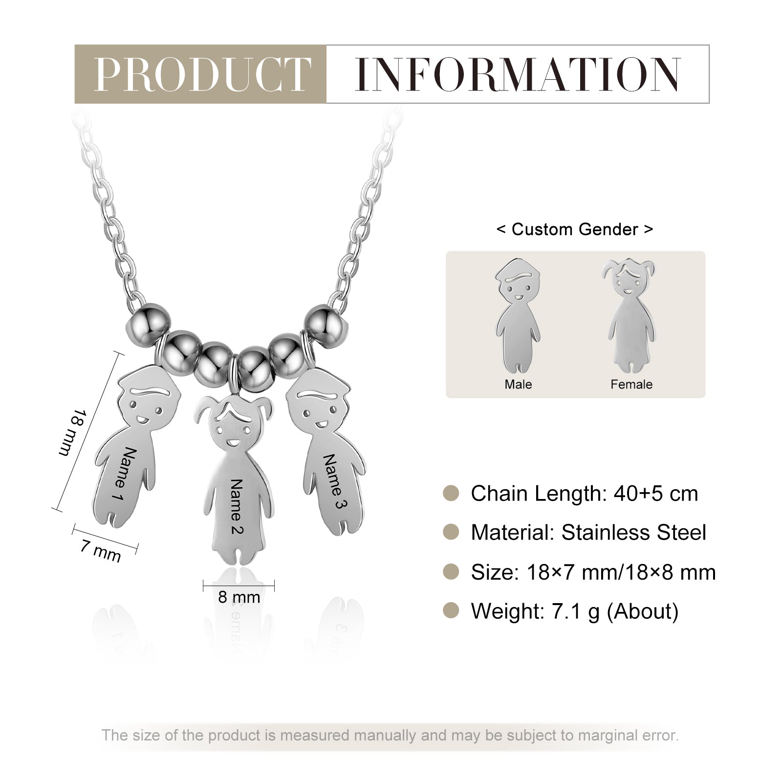 Custom Beads Necklace