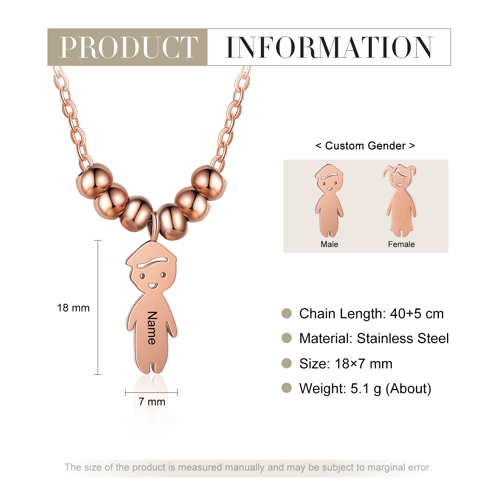 Custom Beads Necklace