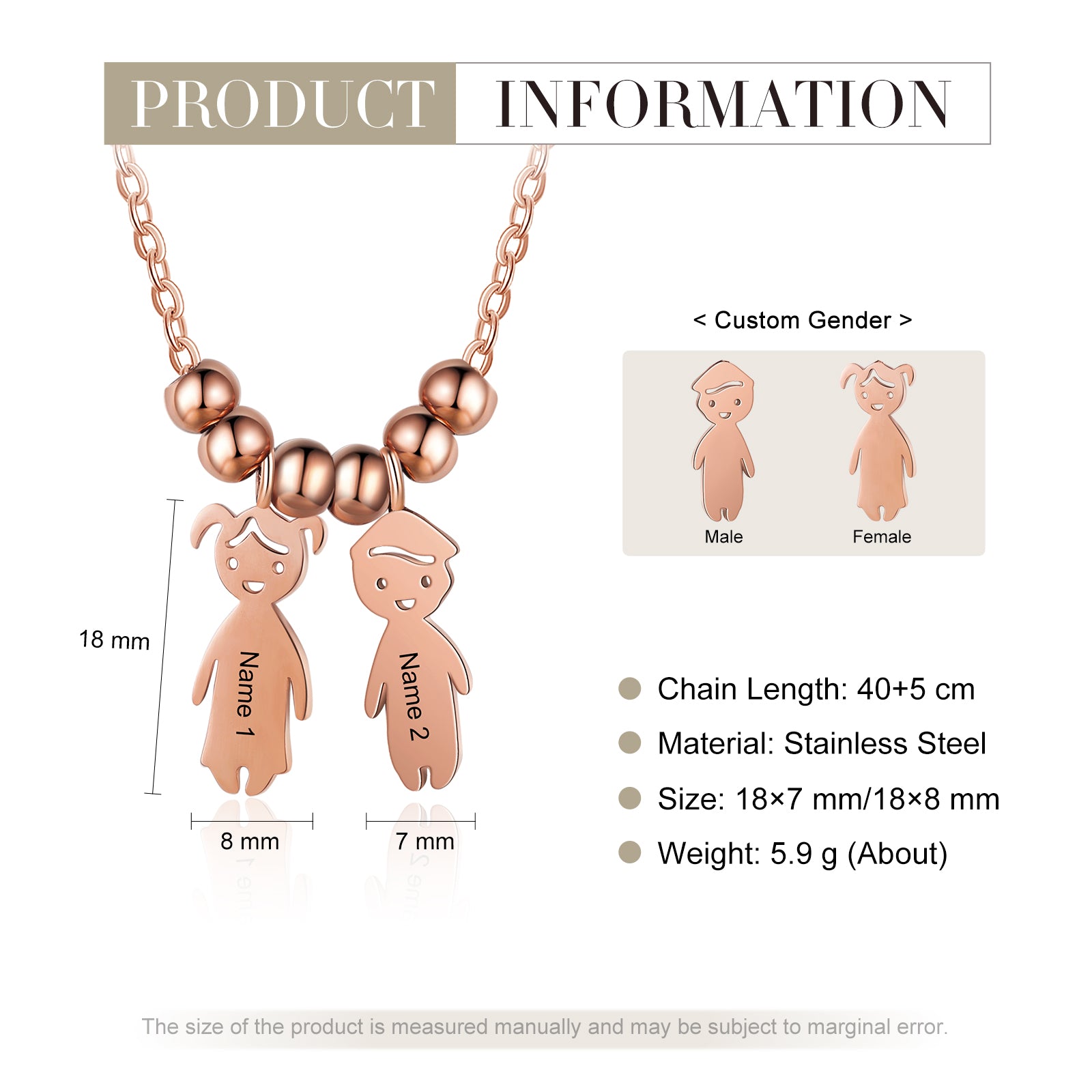 Custom Beads Necklace