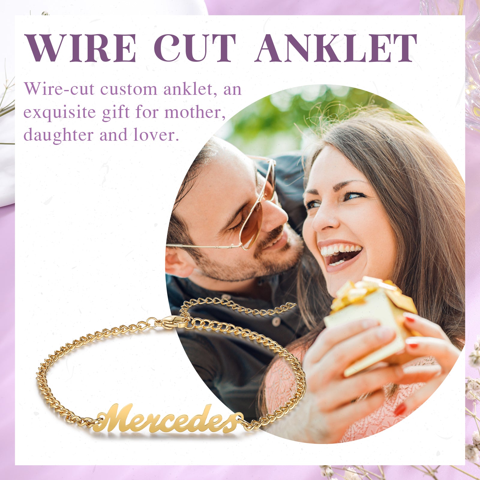 Custom Name Anklet
