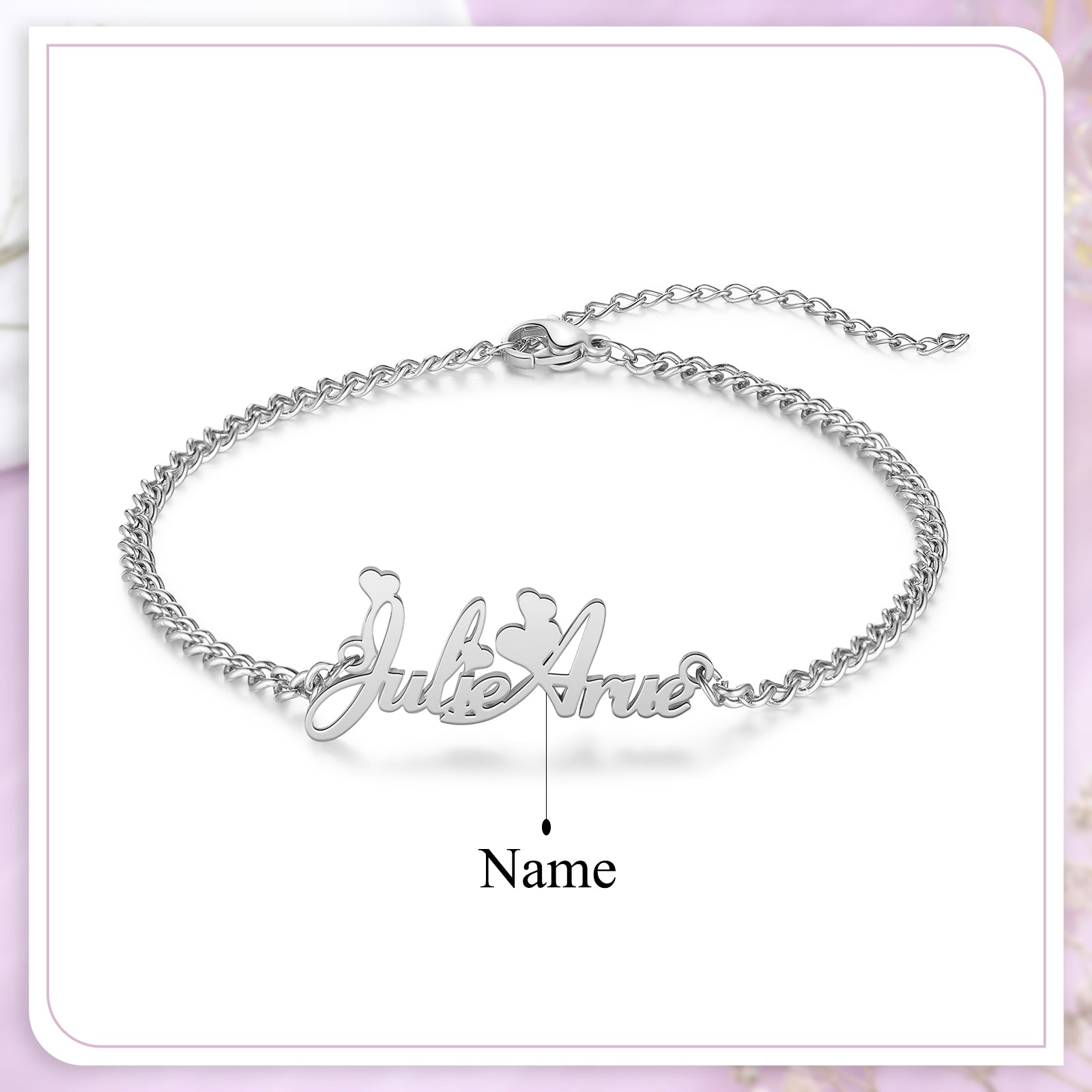 Custom Name Anklet