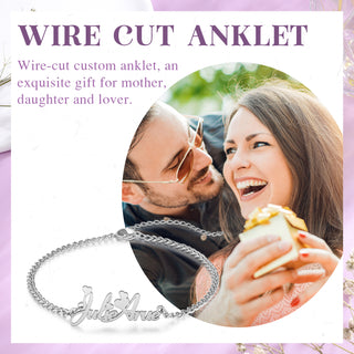 Custom Name Anklet
