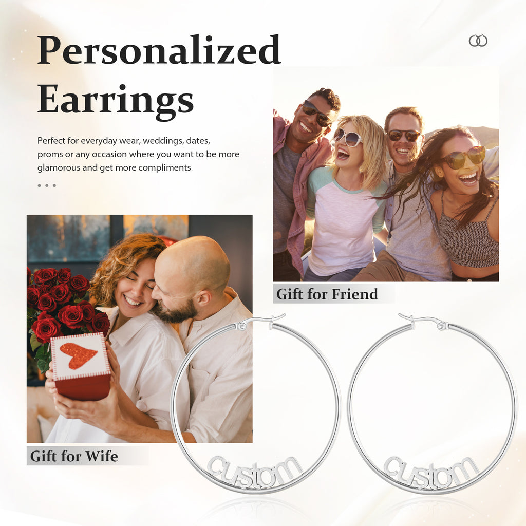 Personalized Name Earring