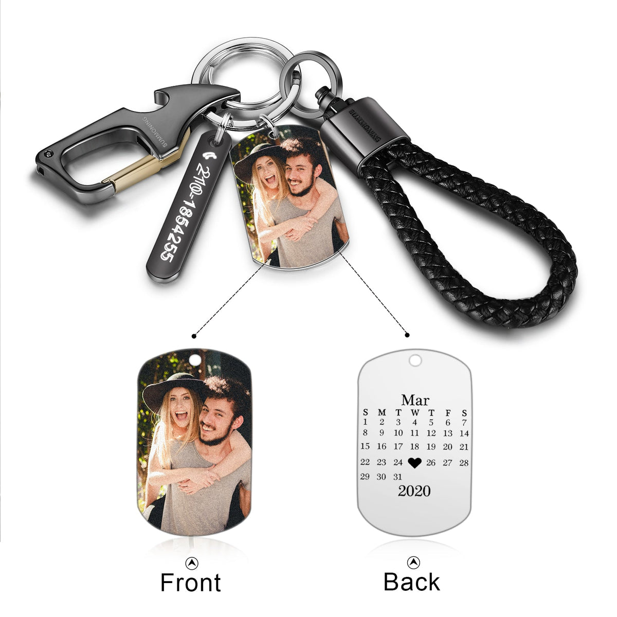 Custom Photo Keychain
