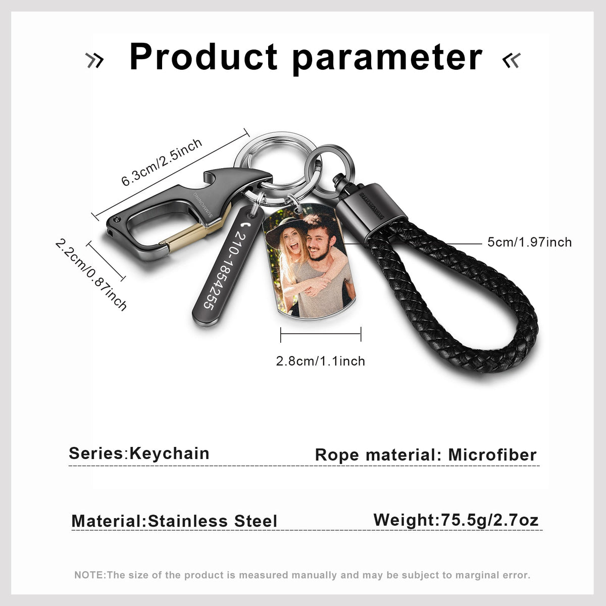 Custom Photo Keychain