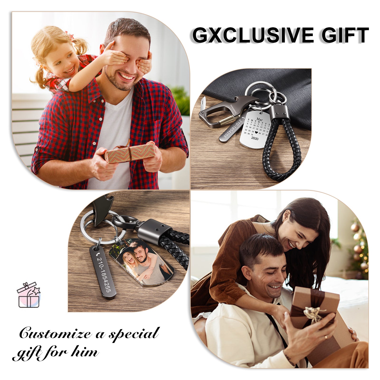 Custom Photo Keychain