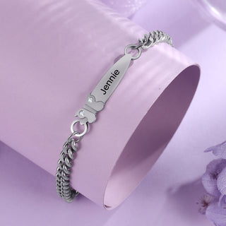 Personalized Name Stainless Steel Anklet