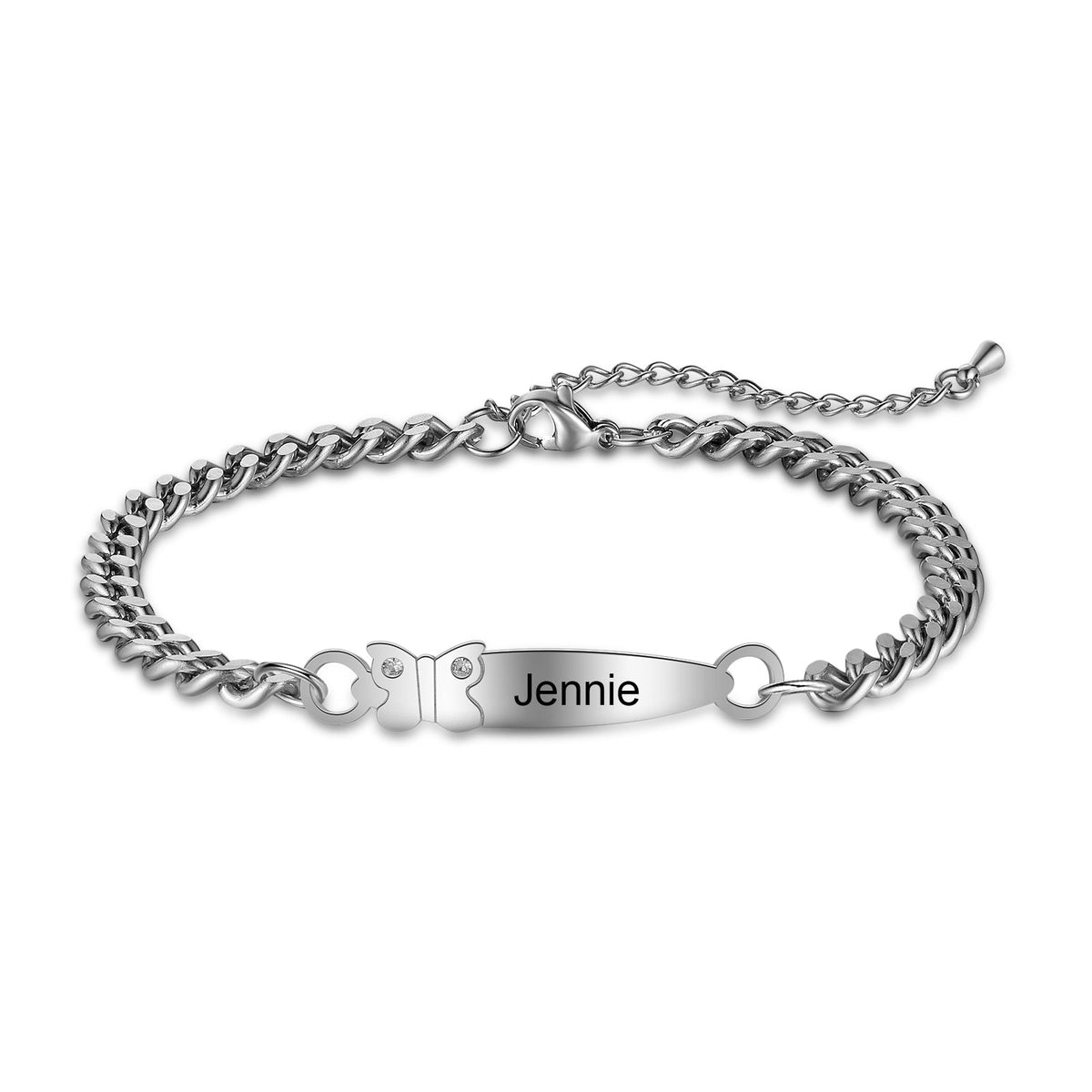 Personalized Name Stainless Steel Anklet