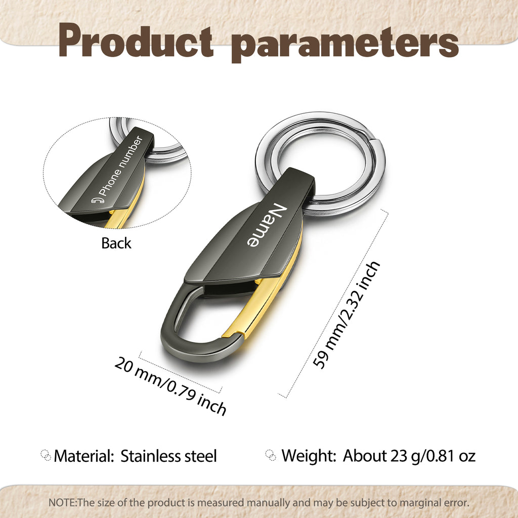 Custom Stainelss Steel Keychain
