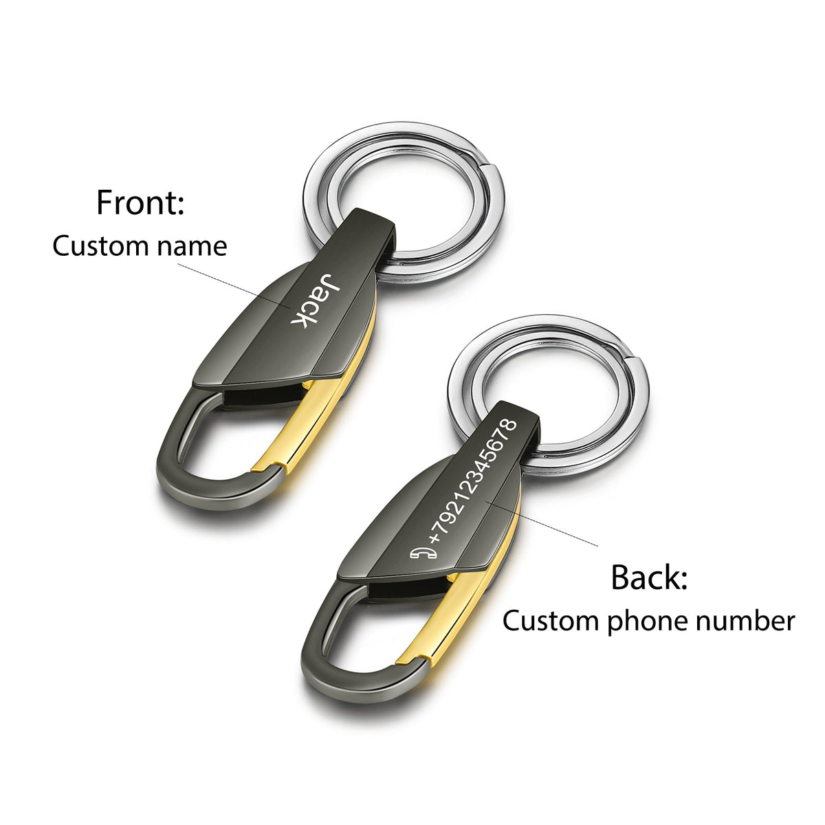 Custom Stainelss Steel Keychain