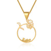 Persoanlized Birthflower Necklace
