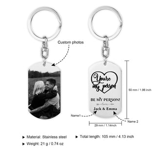 Custom Photo Keychain