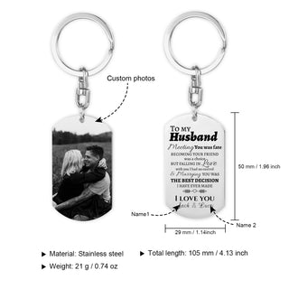 Custom Photo Keychain