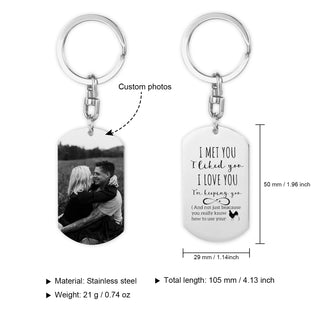 Custom Photo Keychain