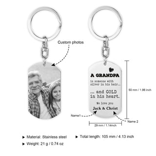 Custom Photo Keychain