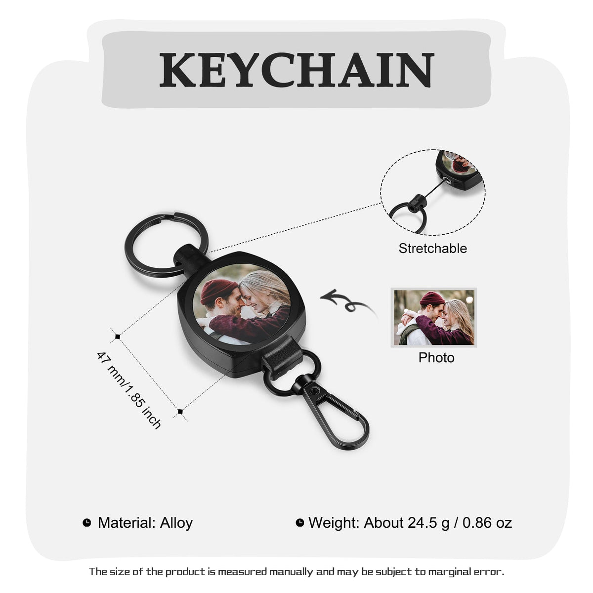 Custom Photo Keychain