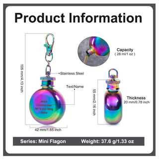 Custom Stainless Steel Mini Flagon