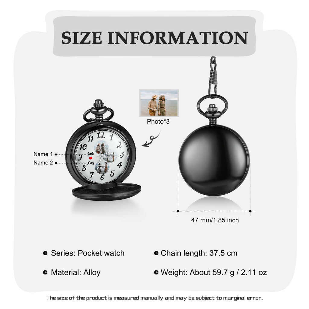 Custom Photo Pocket Watch