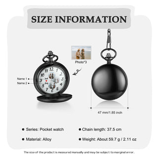 Custom Photo Pocket Watch