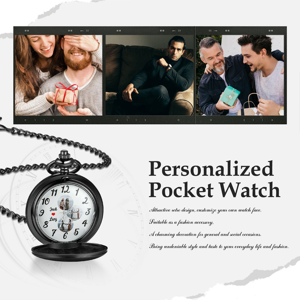 Custom Photo Pocket Watch