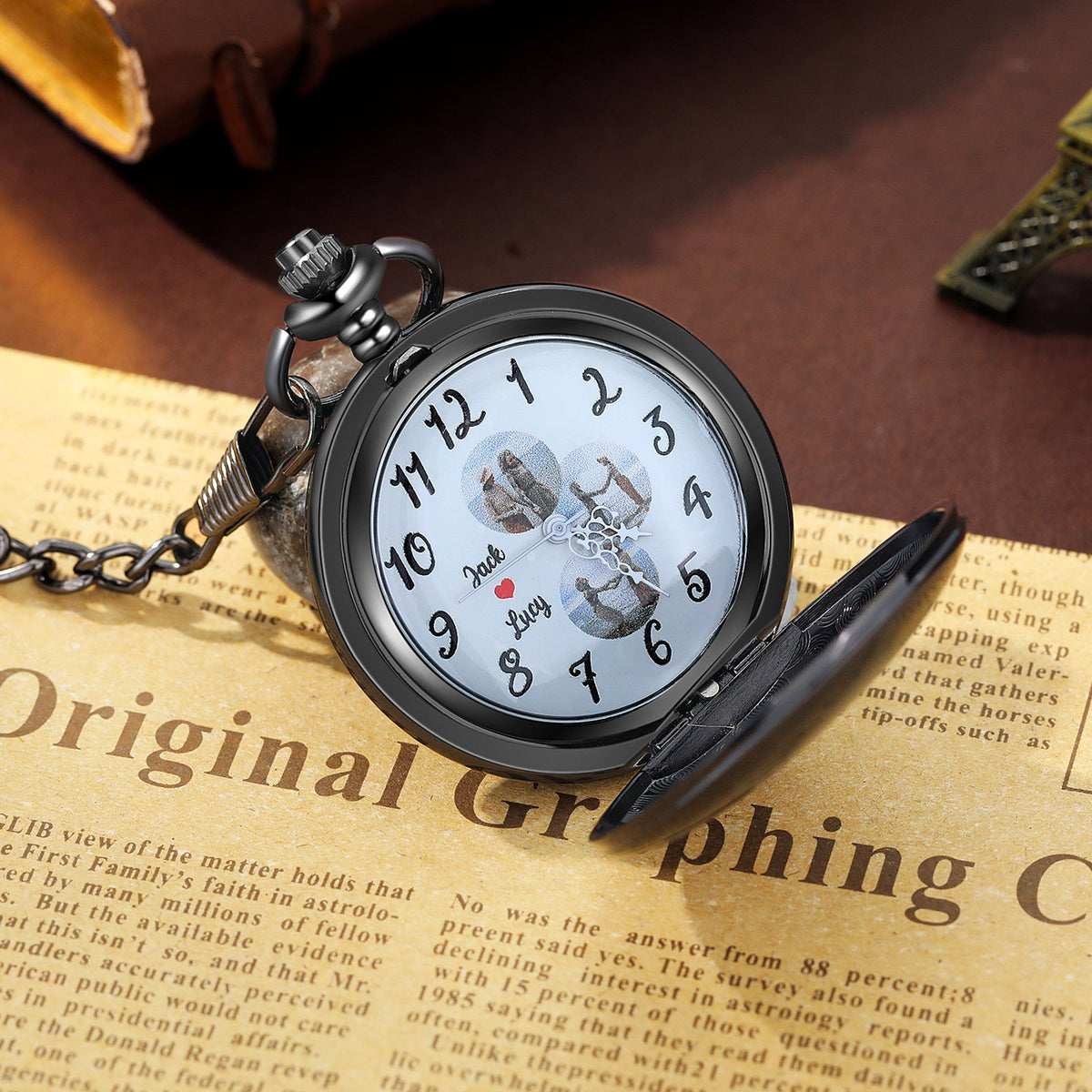 Custom Photo Pocket Watch