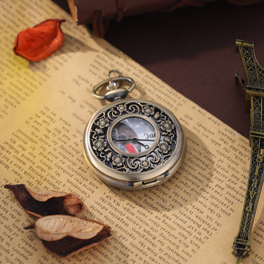 Custom Photo Pocket Watch