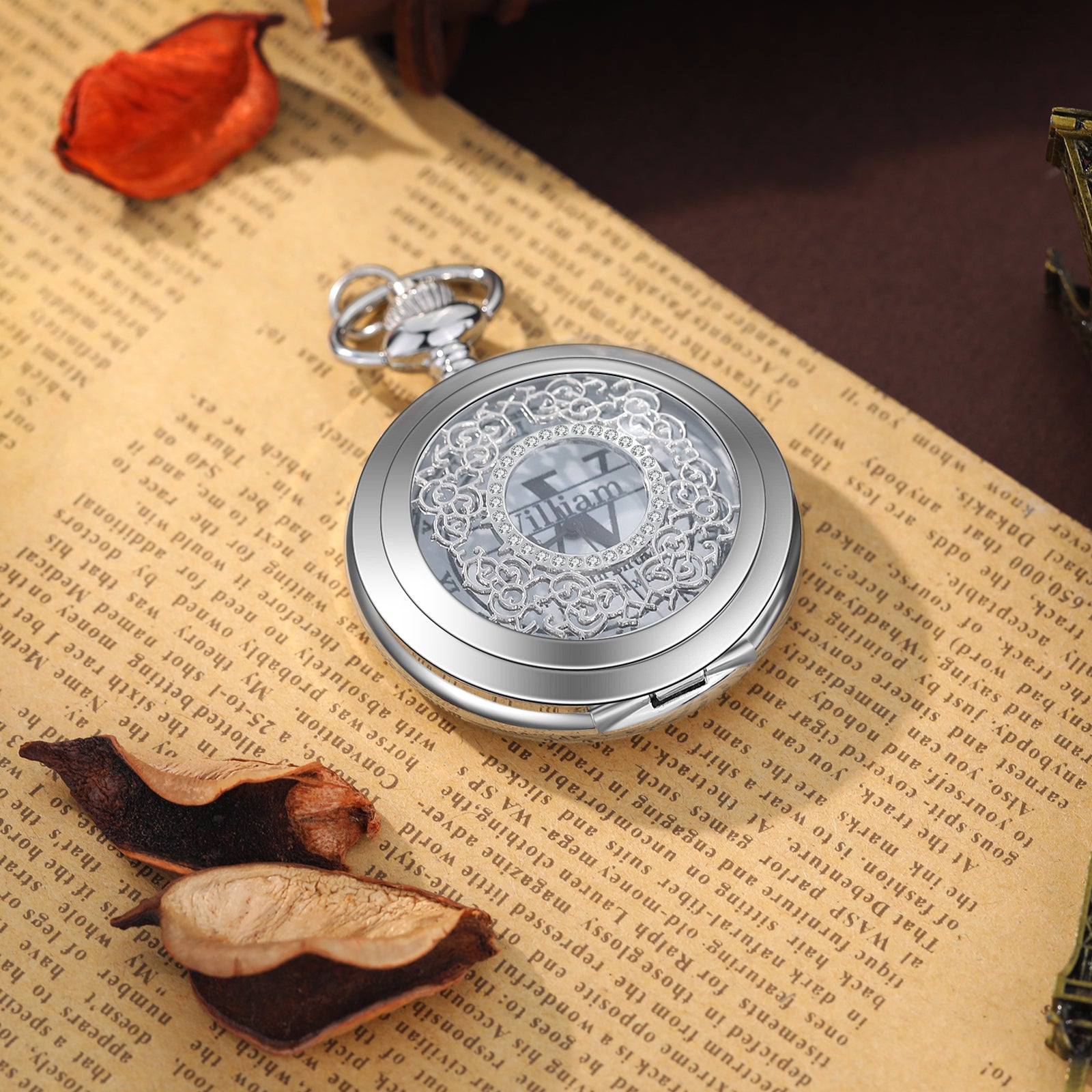 Custom Name Pocket Watch