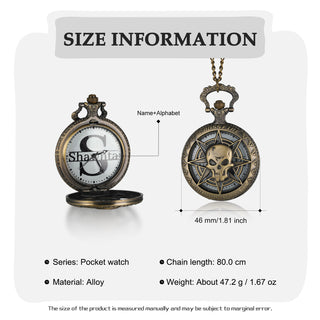 Personalized Name Pocket Watch