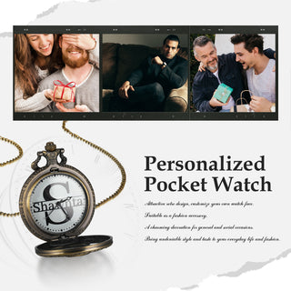 Personalized Name Pocket Watch