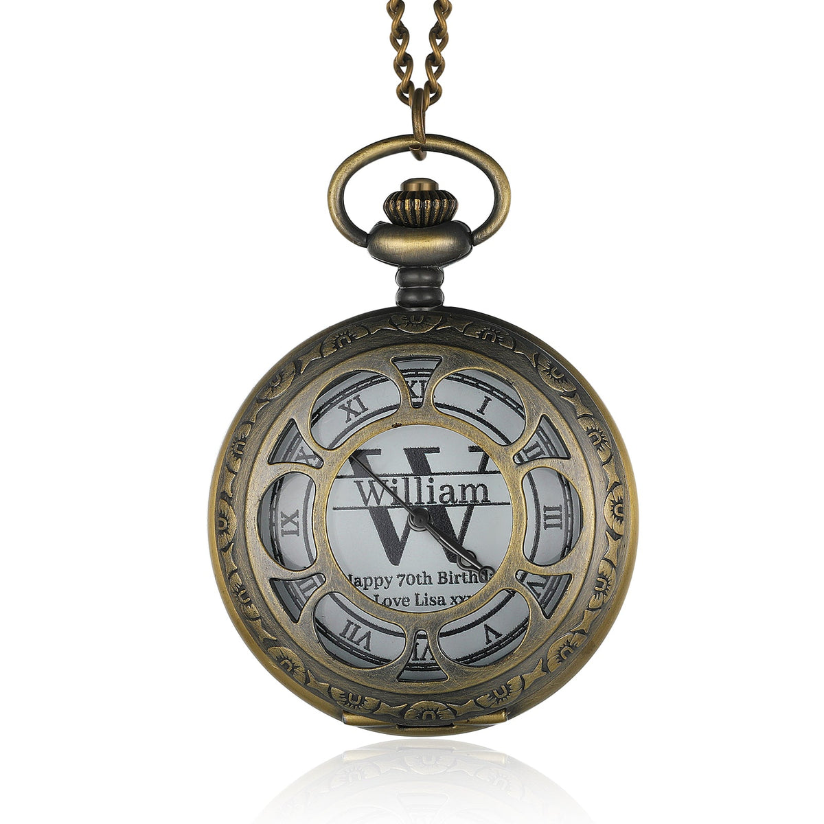 Custom Name Pocket Watch