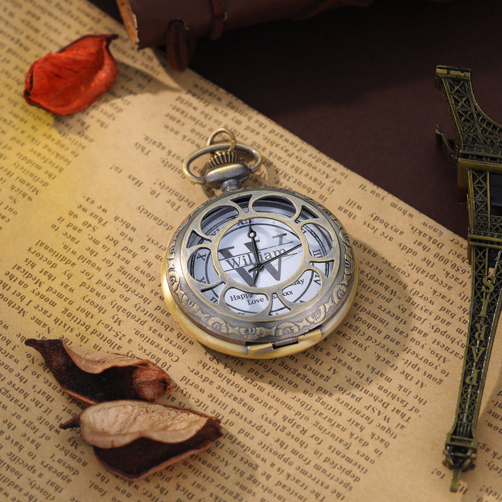 Custom Name Pocket Watch