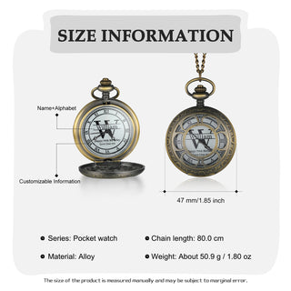 Custom Name Pocket Watch