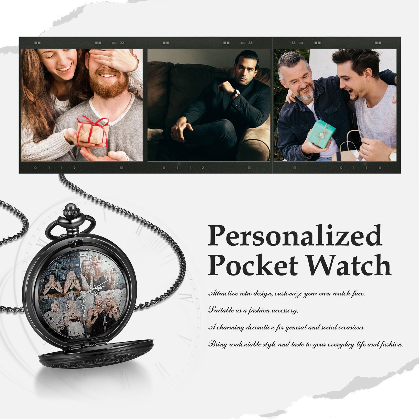 Custom Name Pocket Watch