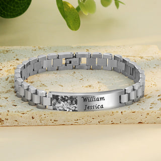 Custom Photo Stainelss Steel Bracelet
